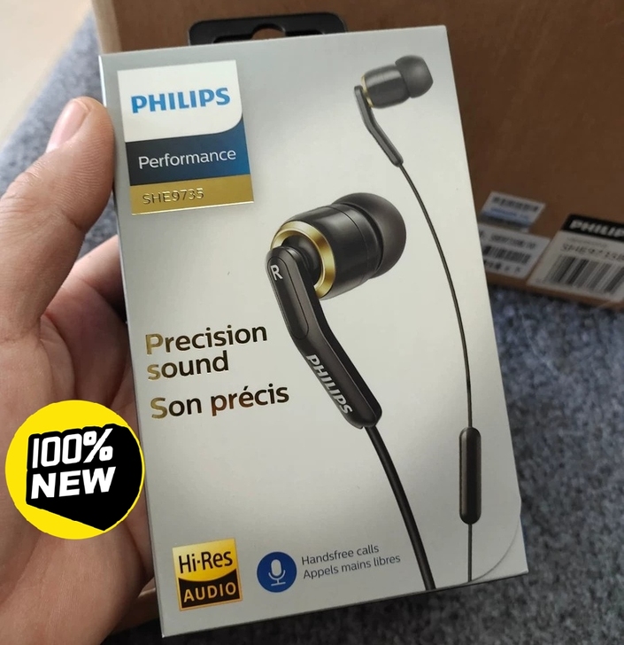 飞利浦SHE9735,9系小金标耳机,飞利...