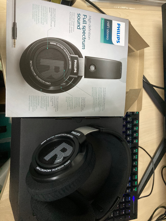 飞利浦SHP9500 HiFi耳机，别人送...