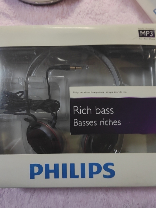 飞利浦耳机 几乎全新 未使用 ...