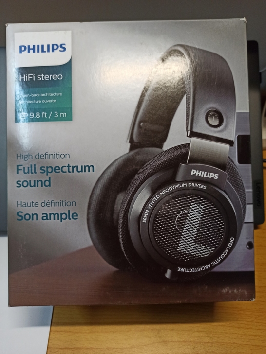 飞利浦SHP9500头戴式有线hifi耳机...