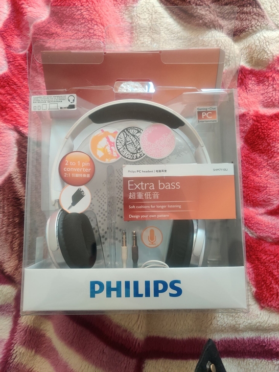 飞利浦耳机，几乎全新