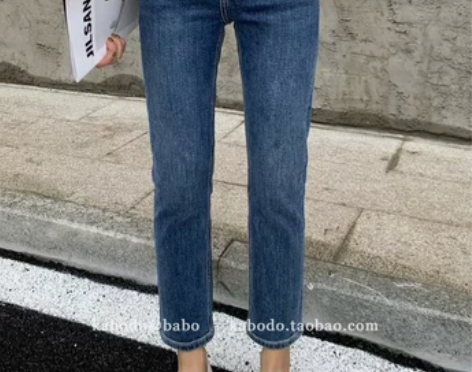 巴布31767牛仔裤女Kabodo秋季新款...