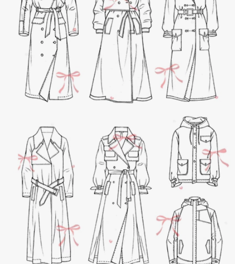 代画服装款式图！cdr/ai/ipad各种...