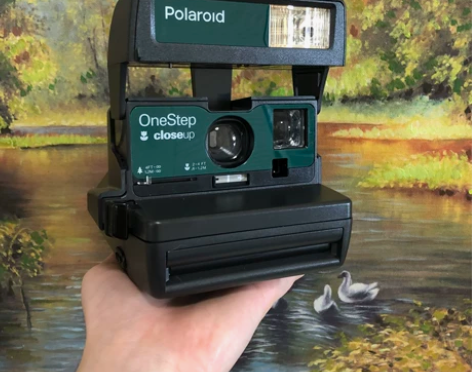 宝丽来onestep墨绿色版本，宝丽来63...