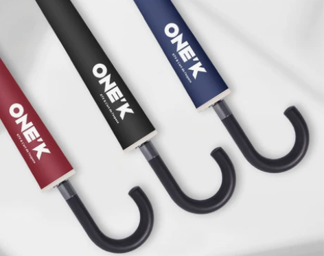 男士雨伞长柄双人超大号长伞弯柄伞女定制lo