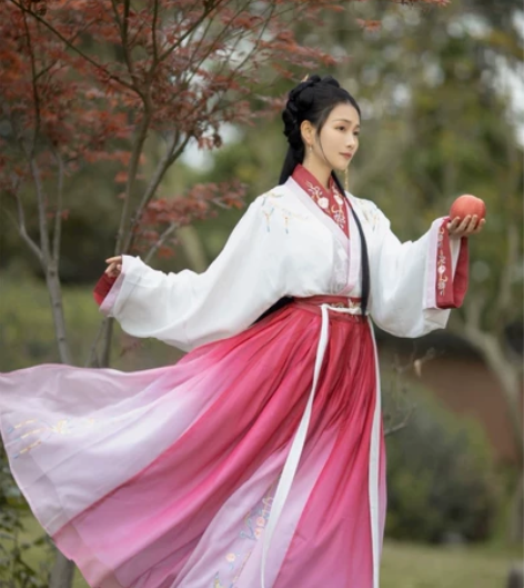 【可直拍】迷仙纪 上仙 晋制破裙原创汉服三...