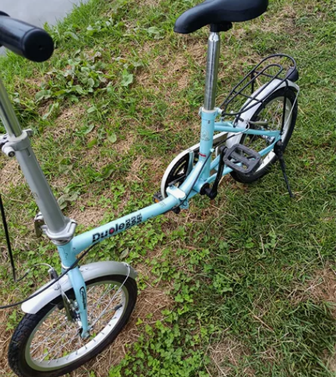 闲置折叠自行车出售 感兴趣的话点“我想要”...