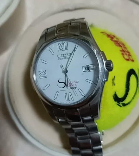 西铁城光动能网球纪念手表，懂行的联系。 感...