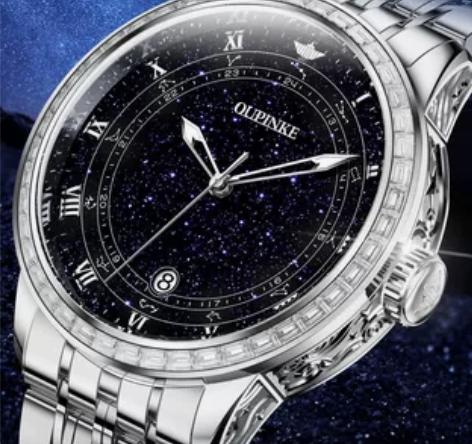 欧品客机械表进口机芯 型号:3203 防水...