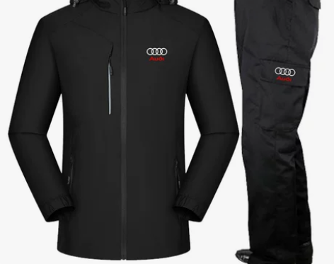 工作服秋冬新款一汽大众奥迪卫衣定制4S店工...