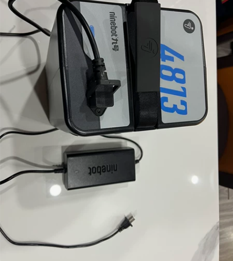 九号A35+新车4813锂电带原装2A充电...