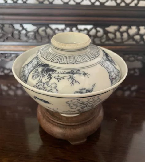 日本中古回流  明治至昭和时期老柴烧 发色...