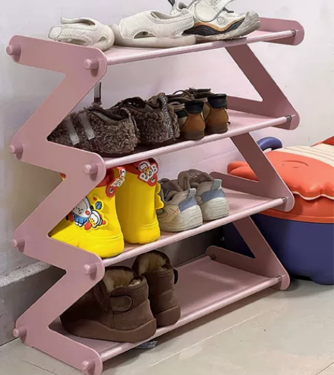 小红书同款/ins鞋架简易鞋柜鞋子收纳置地...