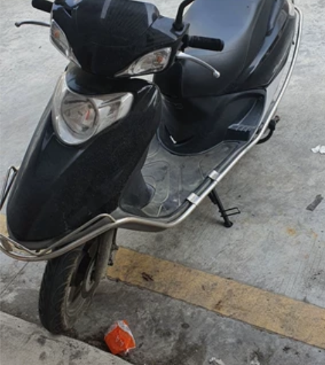 骑了2年的踏板摩托车转让，自从买了小四轮这...