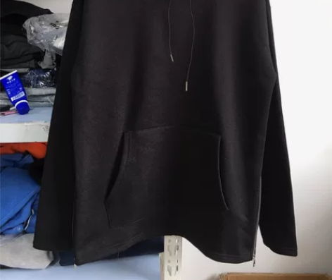 F21男抓绒加厚卫衣，M胸围114肩宽58...