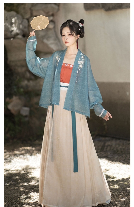 桔屿原创汉服全新【陌桑花】