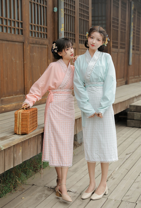 【彩虹糖】纨素执素原创 多色 春夏宋制汉服...