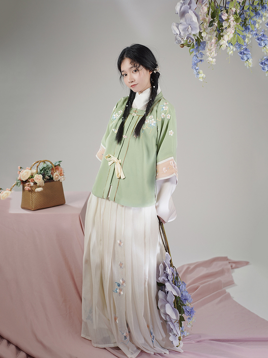 【狂欢价】桔屿原创汉服女【雪梅】明制对襟短...