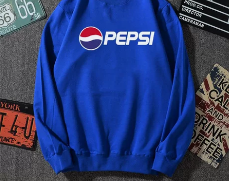 百事可乐纯棉圆领卫衣男士秋冬季外套潮牌长袖...