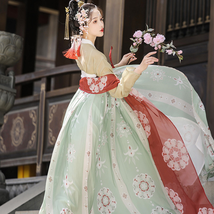 耀春韶华殿汉服女原创正品中国风唐制齐胸襦裙...