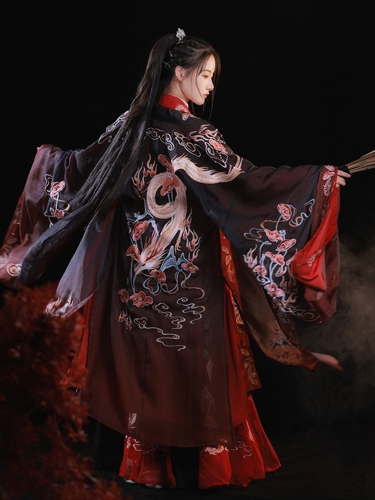 【列表满百包邮】耀春褒姒大袖衫汉服魏晋超级...