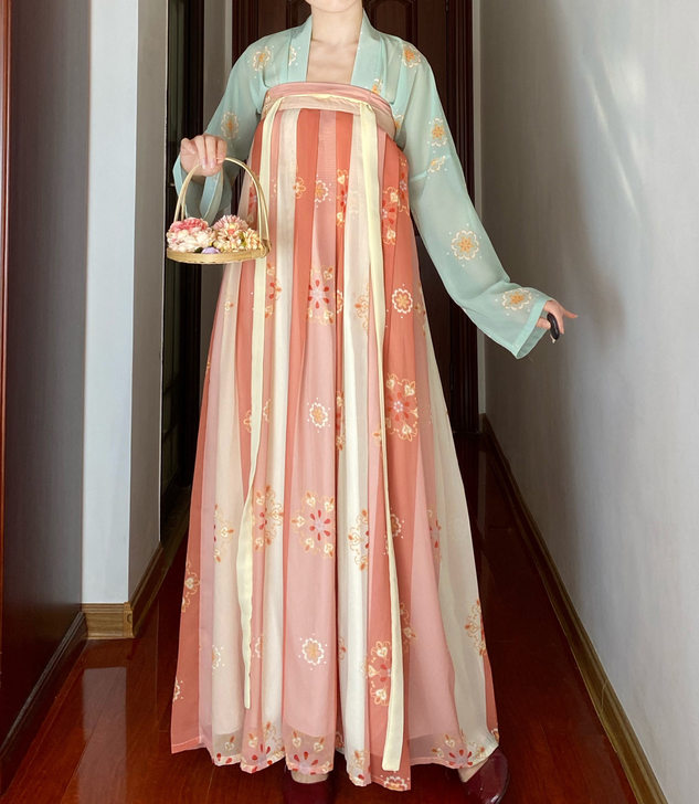 仙楚姬原创汉服女【清欢记】齐胸襦裙中国风古...