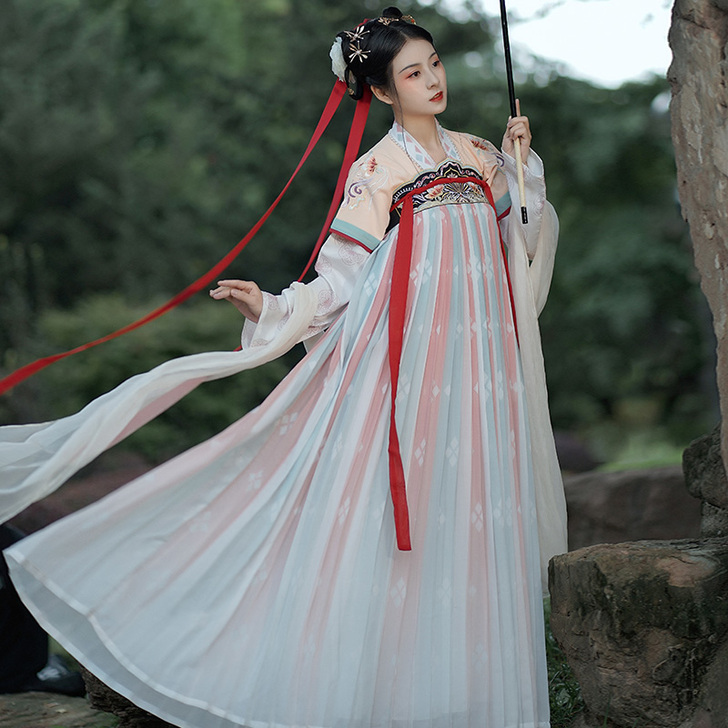 【狂欢价】仙楚姬原创汉服女【浮笙】齐胸襦裙...