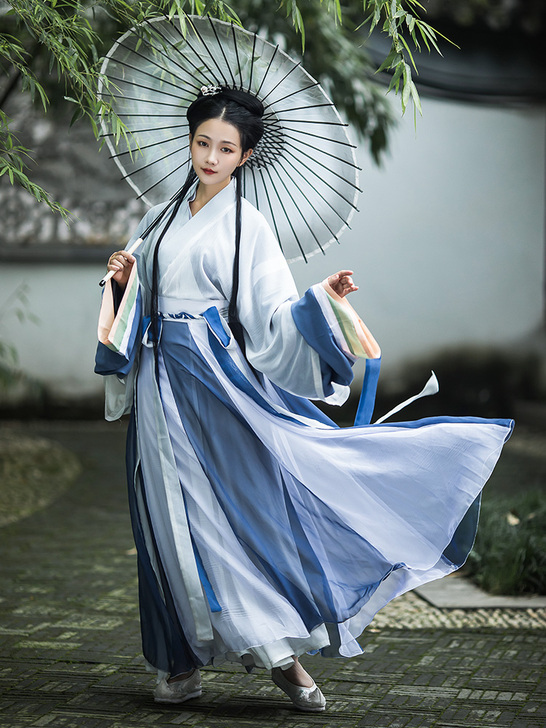 柒邑 汉服穿了两次,就不穿了细节可以看淘宝...