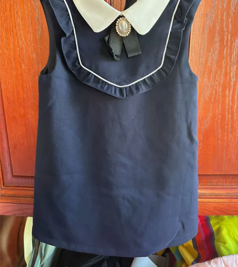 韩国女童学院风裙 尺码：110 全新