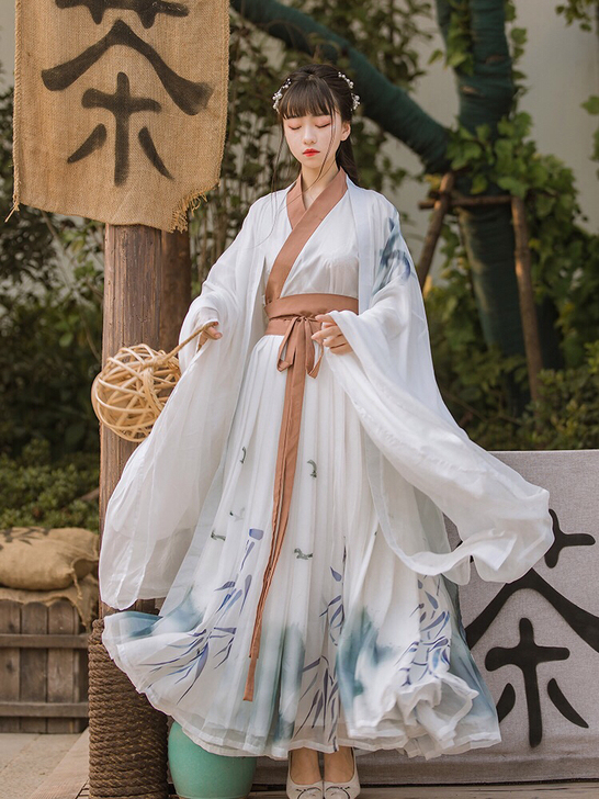 包邮汉服 全新仅试 大全套