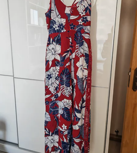 ONLY沙滩连体裤，修身，阔腿裤，全新，适...