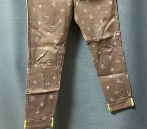 艾格休闲裤女M码 9.5成新，松紧筋 布料...