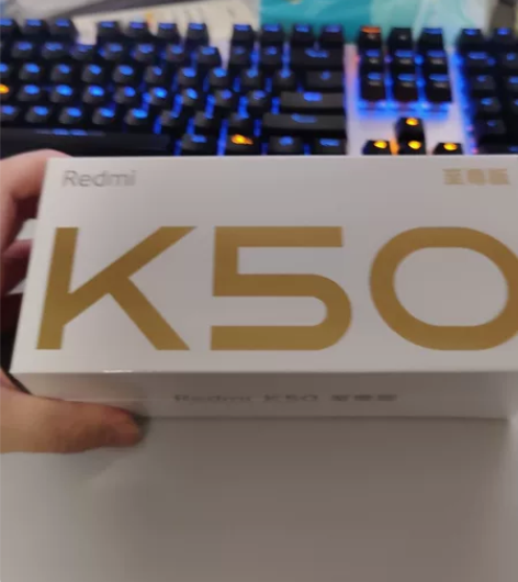 红米k50至尊版黑12+512全新未拆封，...