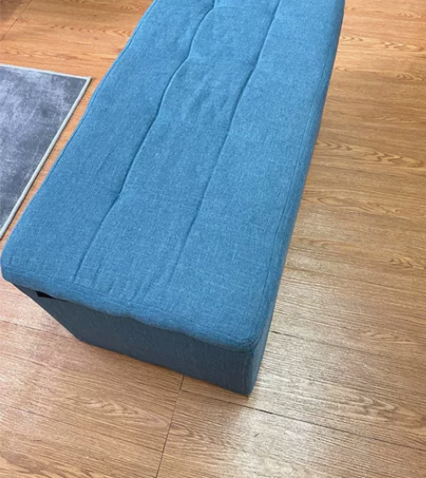 度比收纳凳子收纳箱可坐成人换鞋凳家用布艺沙...