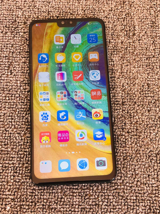 华为mate30 6+128翡冷翠，成色非...