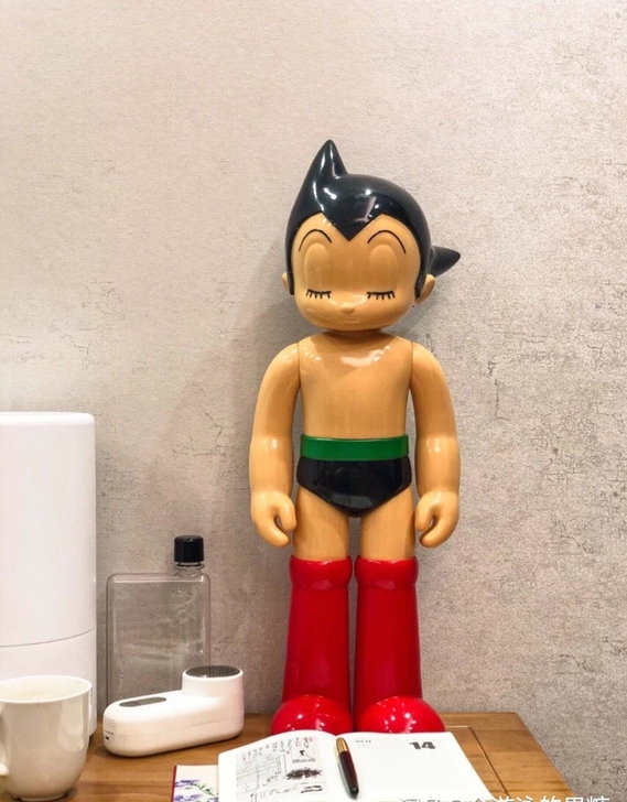 60cm阿童木公仔手办潮玩摆件复古怀旧ZC...