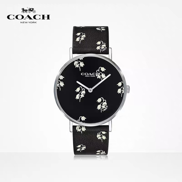 COACH/蔻驰PERRY佩利系列真皮手表...
