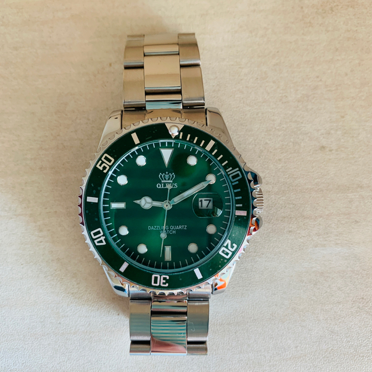 欧利时机械女表出，外观质量没问题，电池没电...