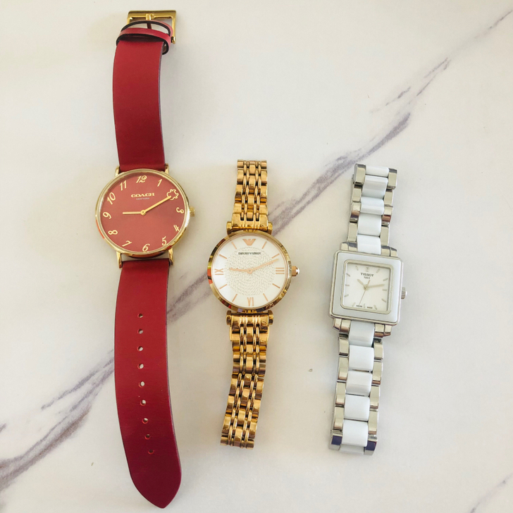 蔻驰皮表 带过一两次 手表太多了带不过来