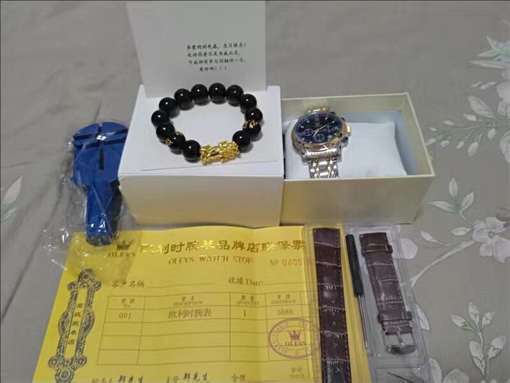 全新手表，无拆封，瑞士认证名牌手表男士时尚...