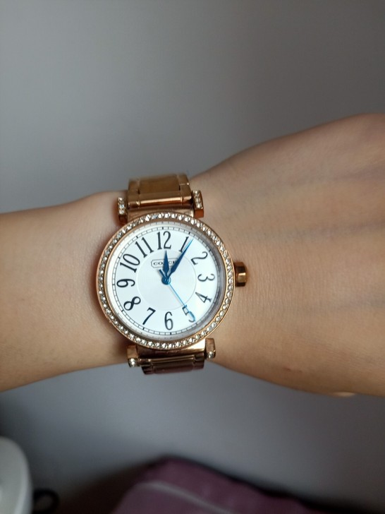 珊珊家 小蔻表  玫瑰金色