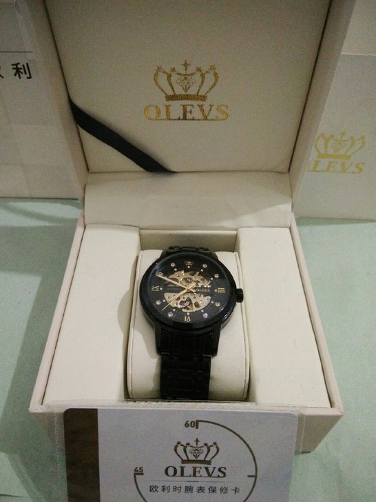 欧立时全自动机械手表，买来1年了，没戴过几...