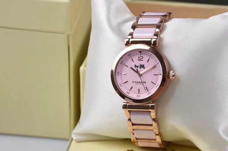 coach陶瓷手表，95新，带专柜盒子包装...