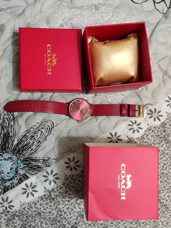 coach手表女 99新原包装均在 莲湖区...