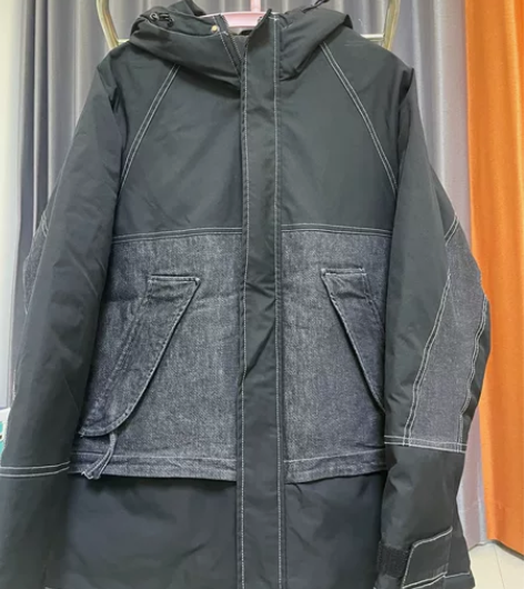 男羽绒服九五新,185到190可穿,喜欢私...