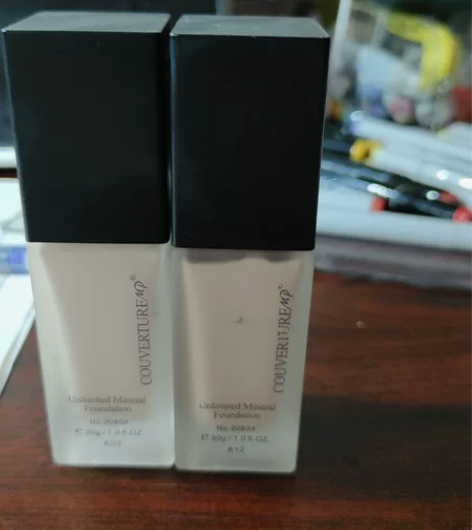 科维曲二个色号粉底 两瓶50拆封未使用科维...