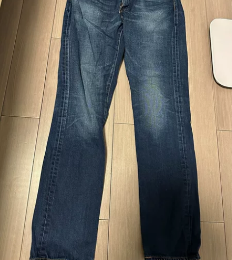 Levis李维斯男士牛仔裤深蓝色秋季潮牌宽...