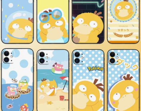 定制可达鸭适用于苹果13华为p50一加op...