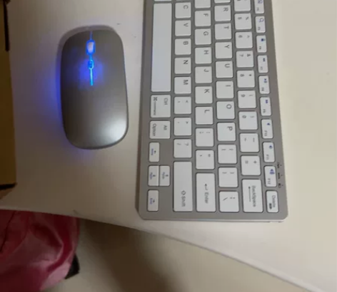 无线鼠标键盘  回弹有力  刚拆开  电脑...