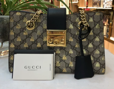 GUCCI/古驰Padlock系列小号GG...